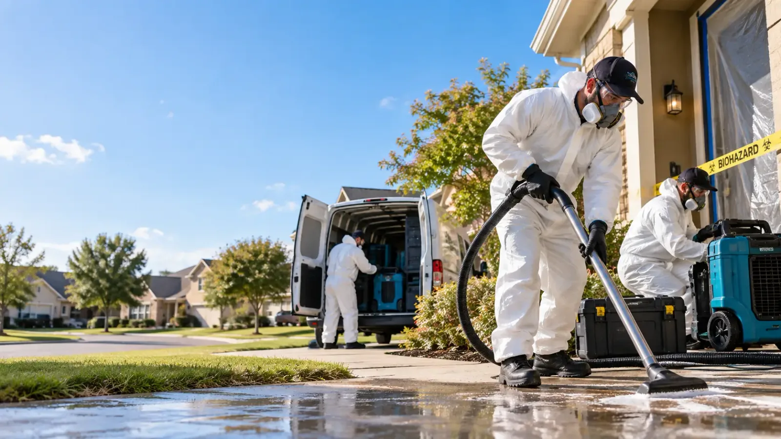 Biohazard Cleanup in Denton, TX